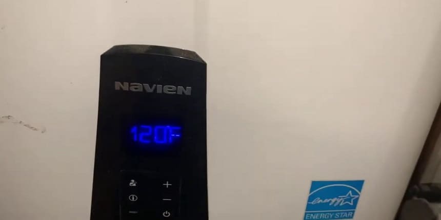 Navien tankless water heater not getting hot enough