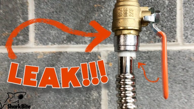 Sharkbite Water Heater Connector Problems: Quick Fixes!