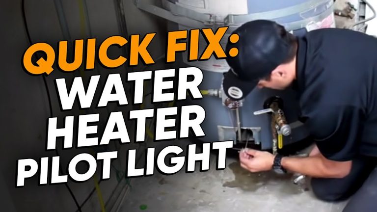 [Quick Fixes] Why Won’t My Gas Water Heater Stay Lit?