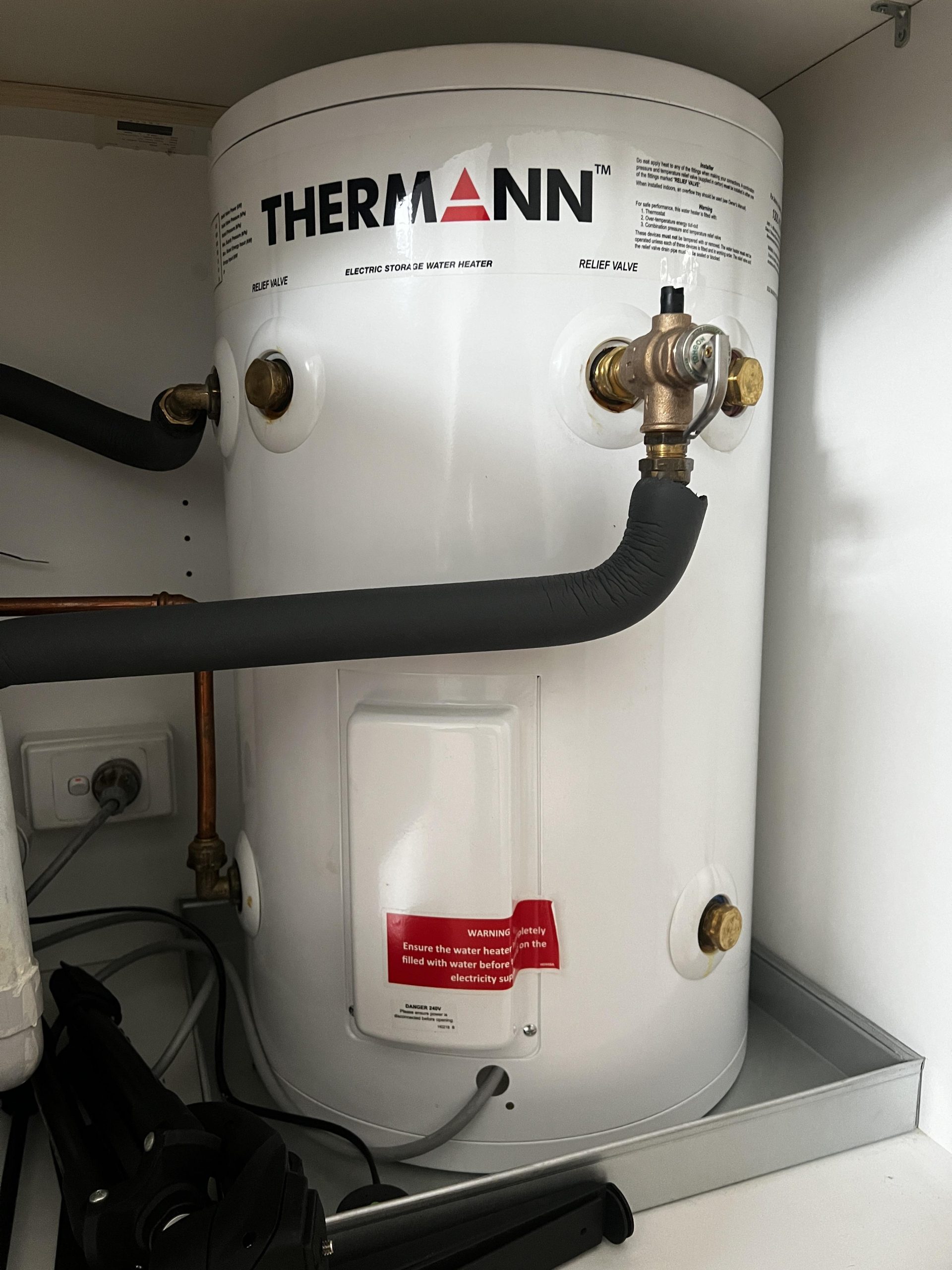 Electric Water Heater Turned On Without Water