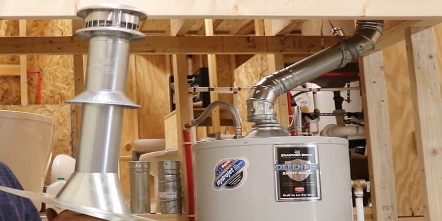 gas water heater venting options
