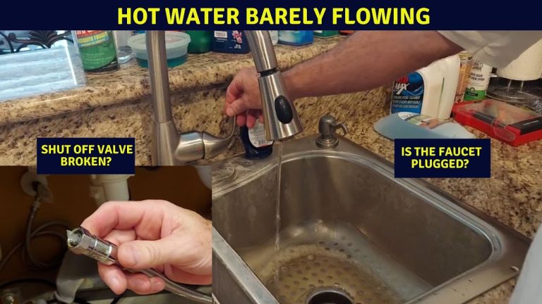 Low Water Pressure in Kitchen Sink: Post-Heater Fix Tips