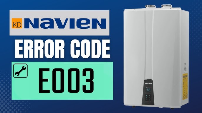 Navien Tankless Water Heater E003