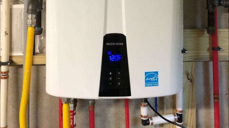 Navien Tankless Water Heater Temperature Setting: Optimize for Comfort