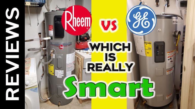 Rheem Vs GE Water Heater: Ultimate Showdown Guide