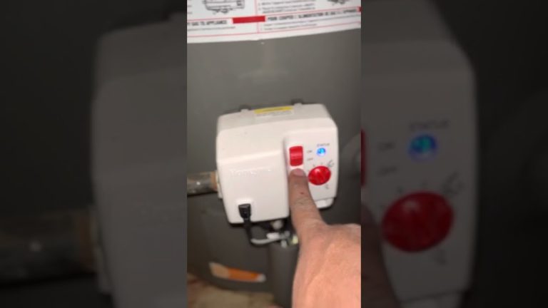 Rheem Water Heater Red Light Flashing 7 Times: Troubleshooting Guide