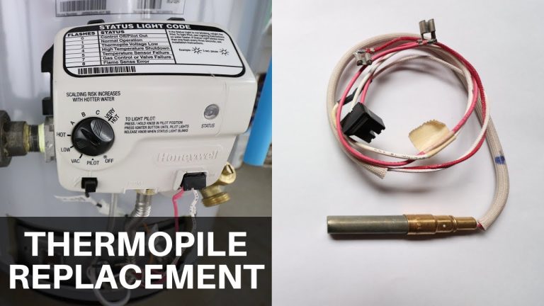 Rheem Water Heater Thermopile Voltage Low