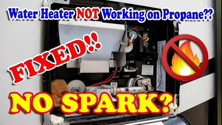 Rv Hot Water Heater Igniter Not Working? Troubleshooting Tips