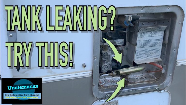 Rv Hot Water Heater Leaking: Quick Fixes and Prevention Tips