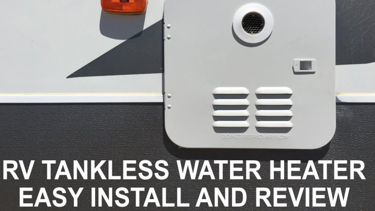 RV Tankless Water Heater Installation: Step-by-Step Guide