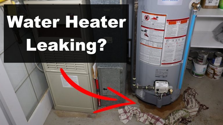 Water Dripping Inside Water Heater: Causes and Fixes