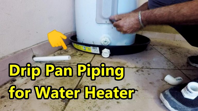 Water Heater Drain Pan Installation: A Step-by-Step Guide