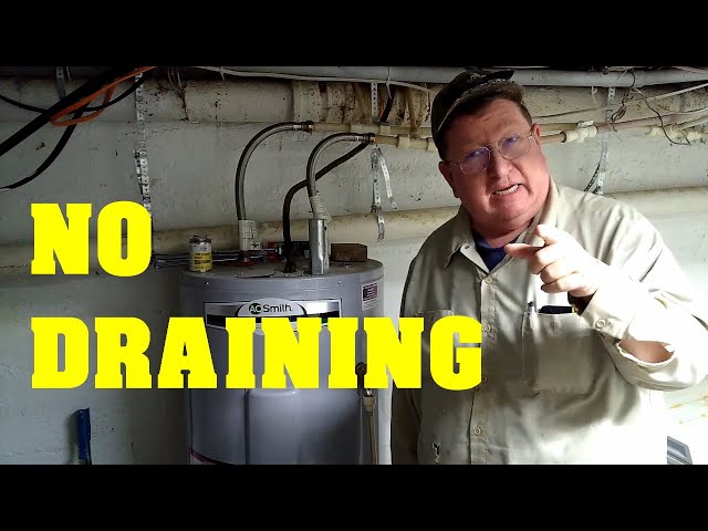 Change Water Heater Element Without Draining