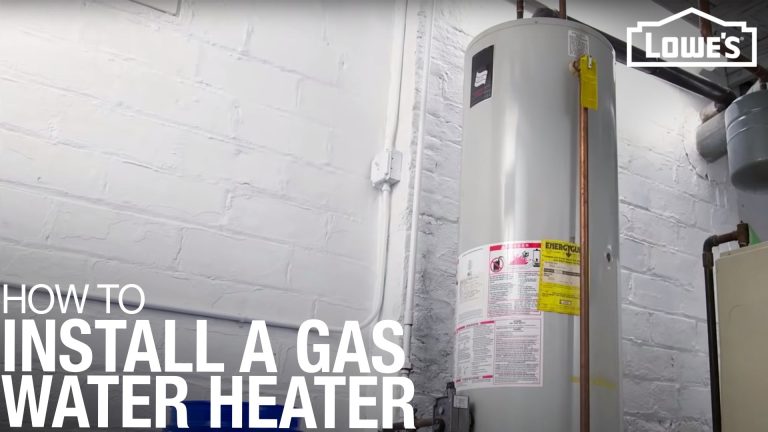 Does Lowes Install Gas Water Heaters: Expert Insights