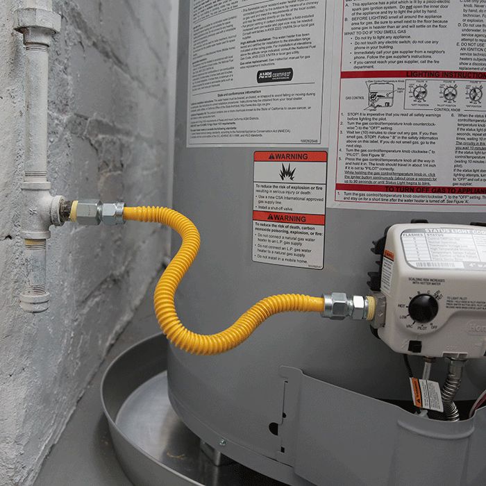 Replace Gas Line to Water Heater: Ensure Safe Operation!