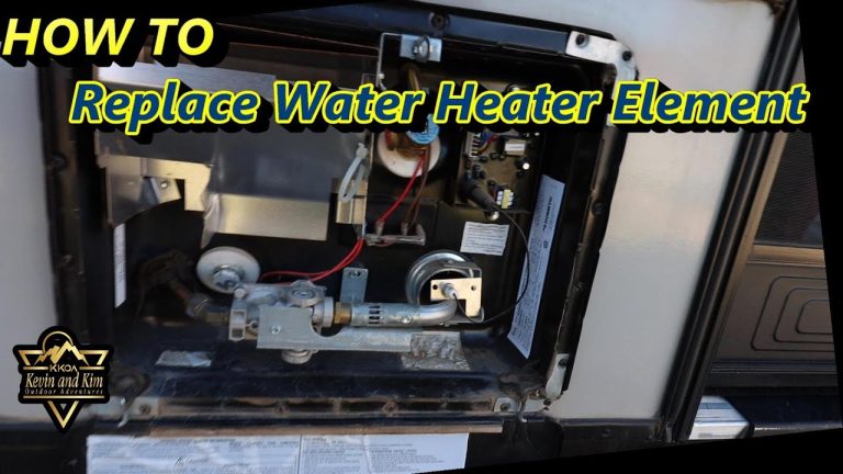 Replacing Atwood Water Heater Element