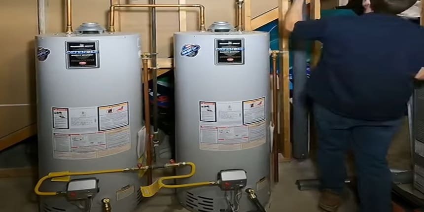 connecting two electric water heaters together