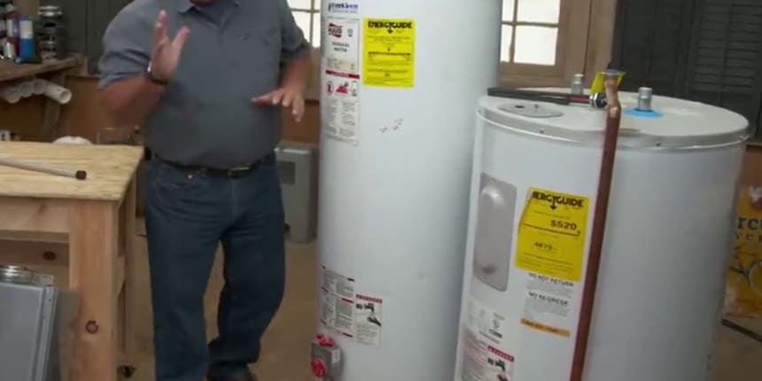 tankless water heater upgrade