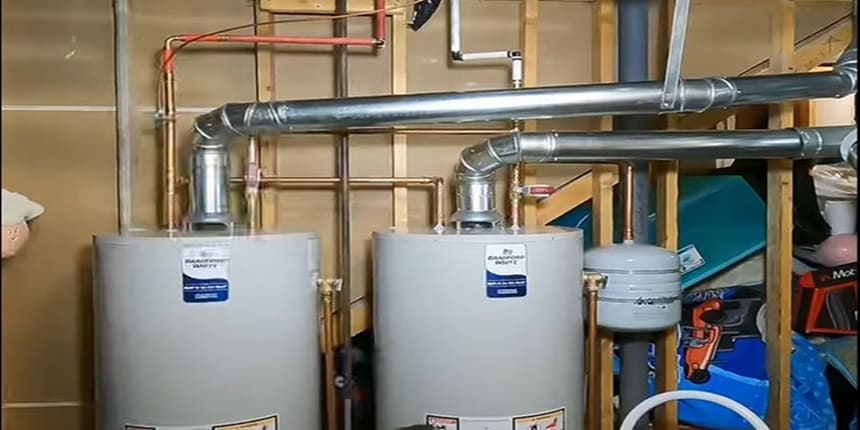 two tankless water heaters connection