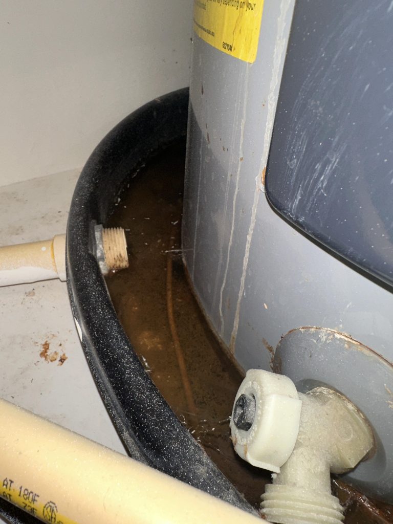 Apartment Water Heater Leaking