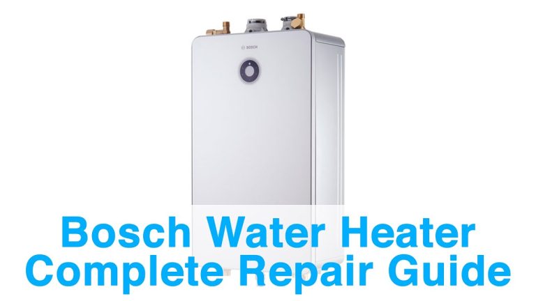 Bosch Water Heater Troubleshooting: Quick Fixes and Tips