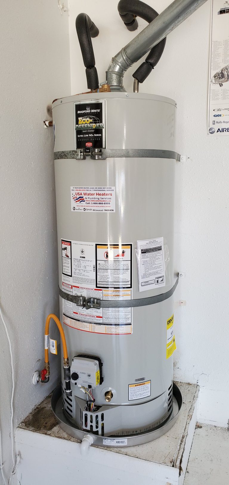 Bradford White Water Heater Installation