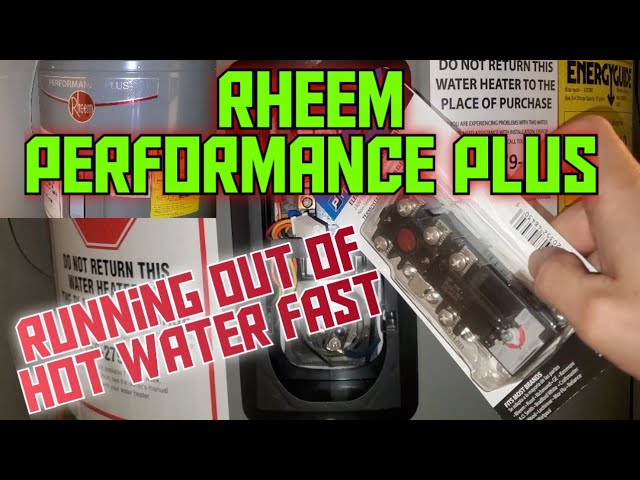 Rheem Water Heater Thermostat Location