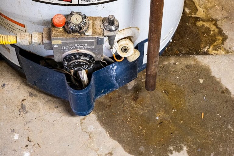 Water Coming from Hot Water Heater Overflow