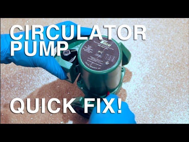 Water Heater Circulation Pump Not Working