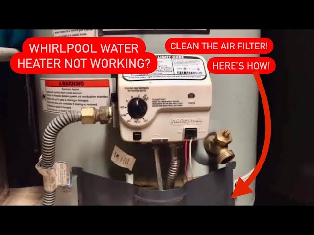 Whirlpool Water Heater Troubleshooting