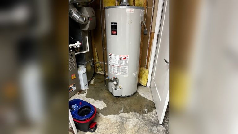 Gas Water Heater Leaking Water from Bottom