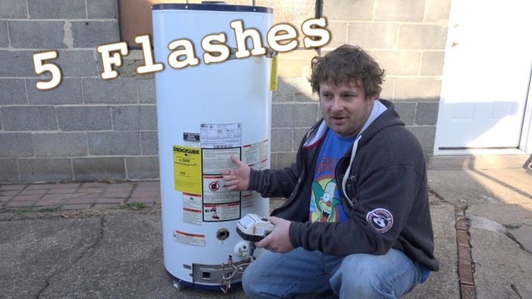 Gas Water Heater Temperature Sensor Failure