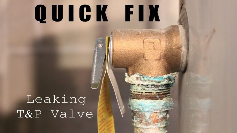 Gas Water Heater T&P Valve Leaking