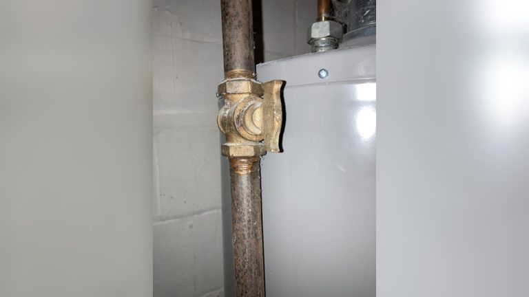 Hot Water Heater Gas Valve Stuck