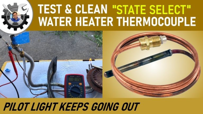 How to Clean Thermocouple on a Water Heater