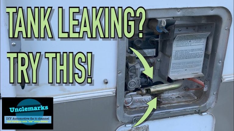Suburban Rv Water Heater Leaking