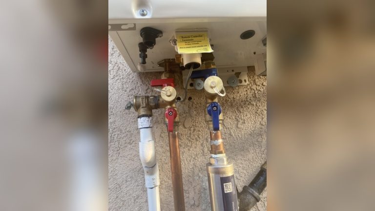 Tankless Water Heater Leaking from Relief Valve
