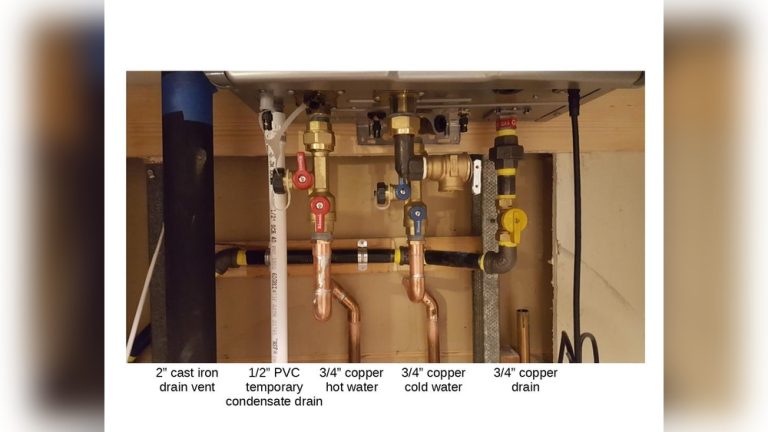 Tankless Water Heater Pressure Relief Valve Location