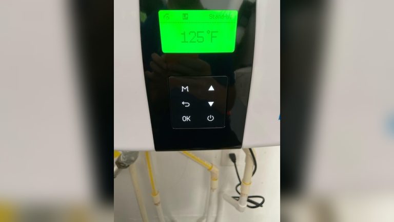 Tankless Water Heater Stuck in Standby Mode