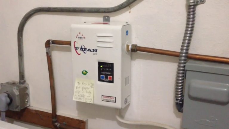 Titan Water Heater Reset Button