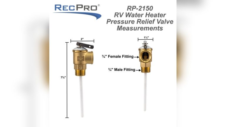 Water Heater Pressure Relief Valve Size