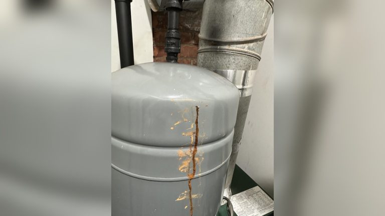 Water Heater Pressure Tank Leaking