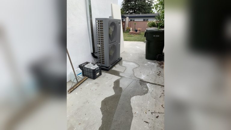Water Heater Pump Leaking