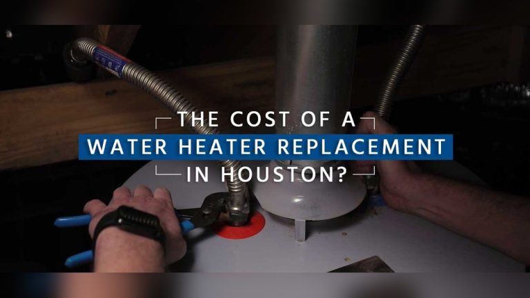 Water Heater Replacement Cost Houston