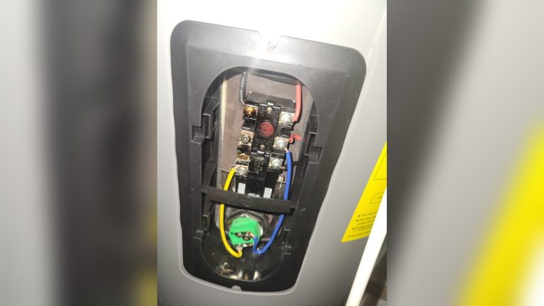 Water Heater Reset Button Stuck