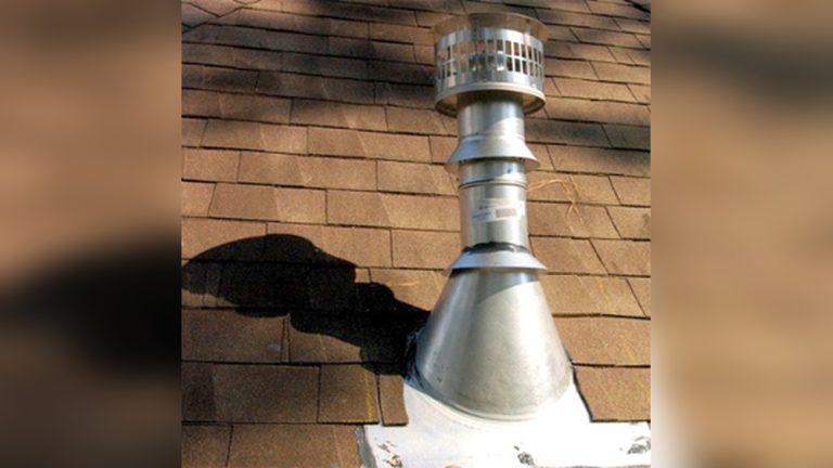 Water Heater Roof Vent Installation