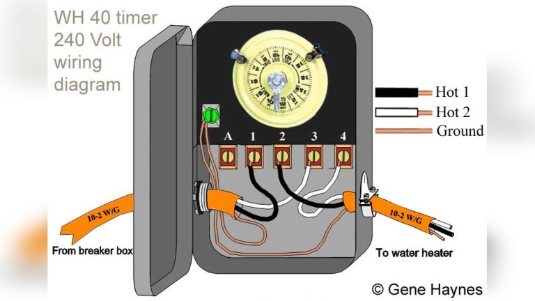 Water Heater Timer Installation