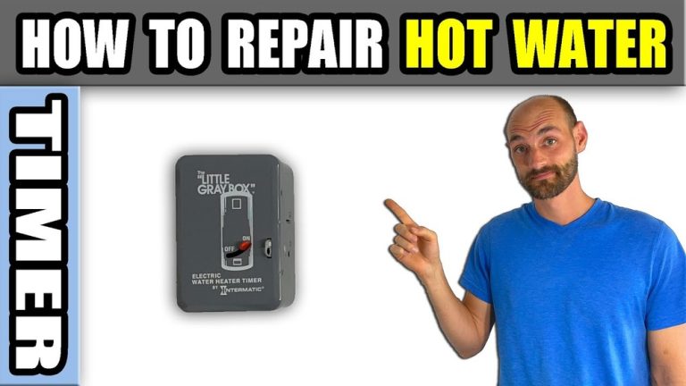 Water Heater Timer Not Working