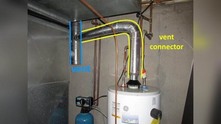 Water Heater Vent Pipe Size